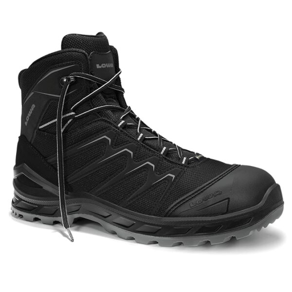 Lowa Werkschoen Larrox Work GTX Mid 5480 S3 | Zwart/Grijs | Maat 41 - 4063606292664