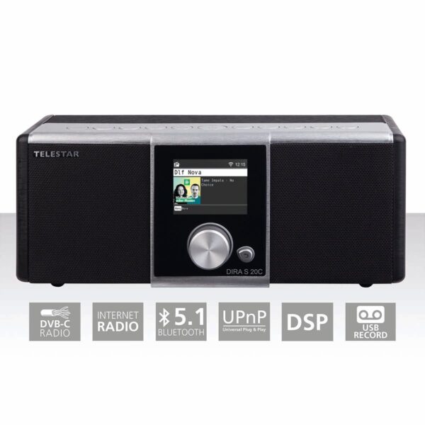 Telestar Telestar DIRA S 20 C Kabel (DVB-C) en Internet Stereo Radio - 20-200-02