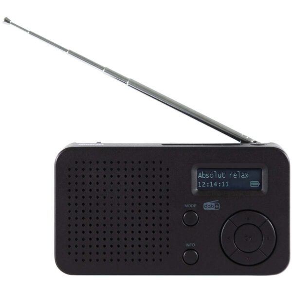 Imperial DABMAN 17 draagbare DAB+/FM-radio met Bluetooth zwart - 22-128-00