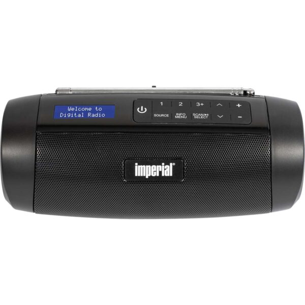 Imperial DABMAN GO DAB+ / FM Compact Radio Zwart - 22-316-00
