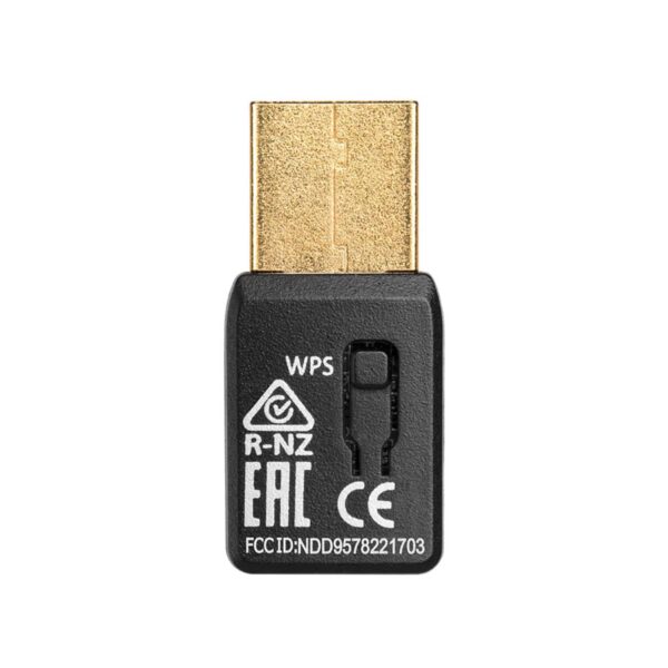 Edimax Wireless AC1200 Dual-Band MU-MIMO USB 3.0 Adapter Wi-Fi Zwart | 1 stuks - EW-7822UTC EW-7822UTC