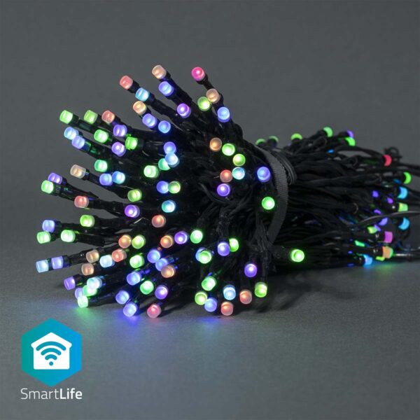 Nedis SmartLife Decoratieve LED | Wi-Fi | RGB | 84 LED&apos;s | 10 m | 1 stuks - WIFILX01C84 WIFILX01C84