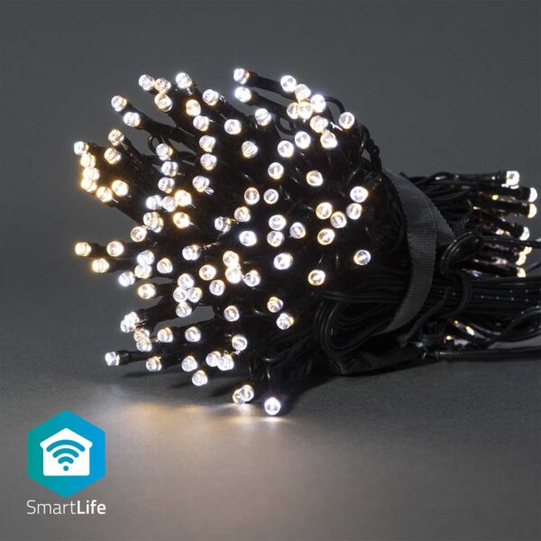 Nedis SmartLife Decoratieve LED | Wi-Fi | 100 LED&apos;s | 10 m | 1 stuks - WIFILX02W100 WIFILX02W100